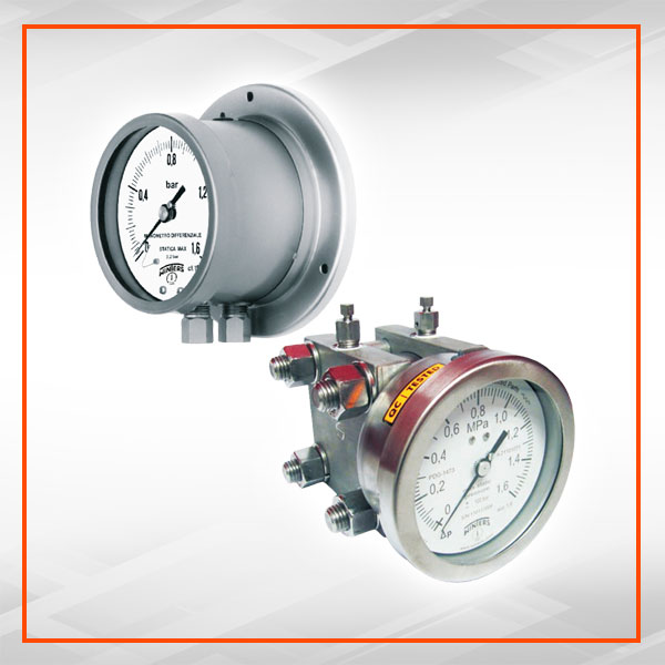 DIFFERENTIAL PRESSURE GAUGES (เกจวัดแรงดันพื้นที่แตกต่าง)